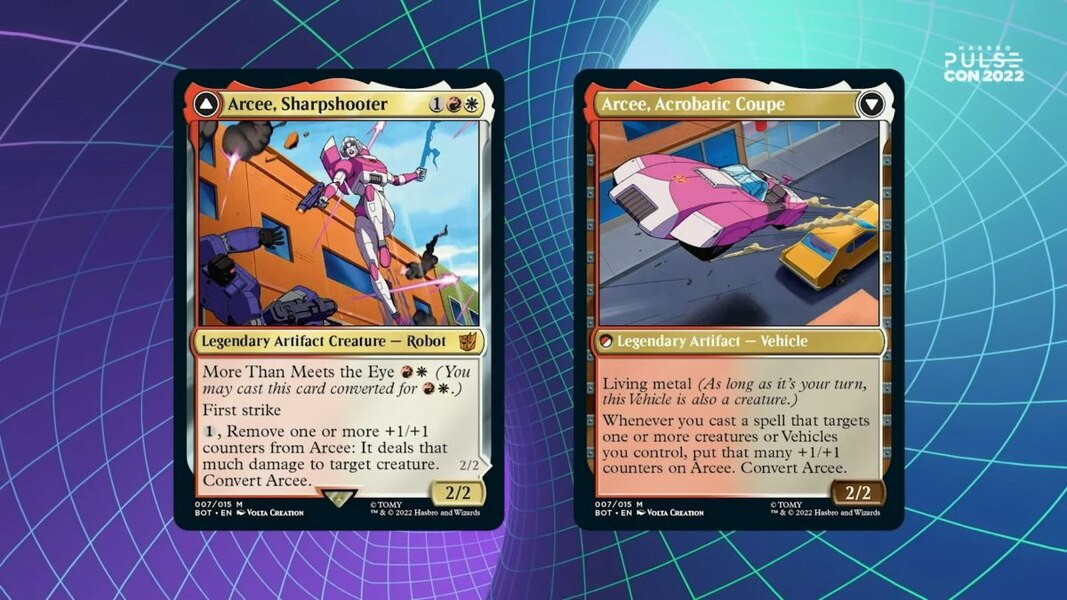 Transformers X Magic The Gathering Arcee Game Card Preview Image  (2 of 23)